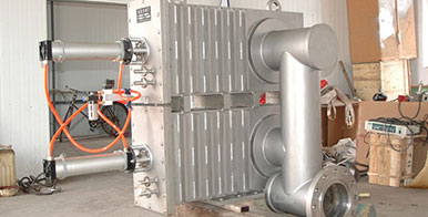 High vacuum flapper valve production plant